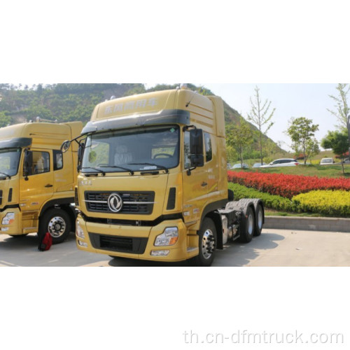 Dongfeng รถหัวลากใหม่ 6x4 ห้องโดยสารหรูหรา